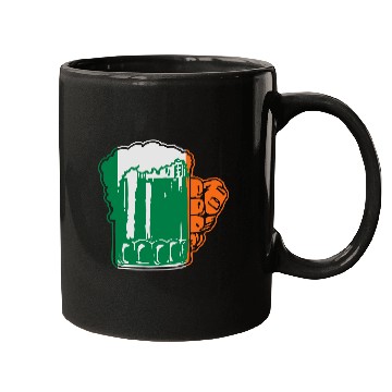 Discover Irish Beer Mug Flag Mugs