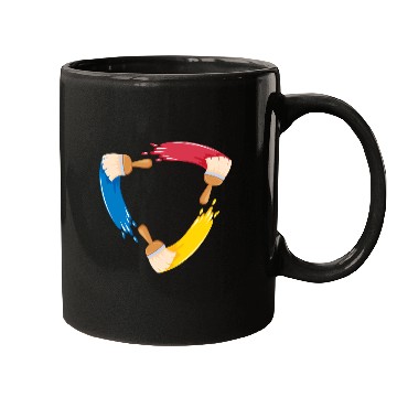 Discover Painting brushes art Mugs