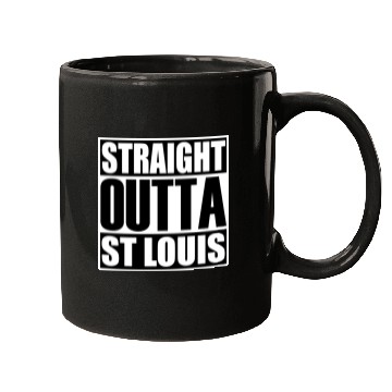 Discover Straight Outta St Louis Mugs