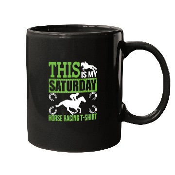 Discover Horse Racing Mugs