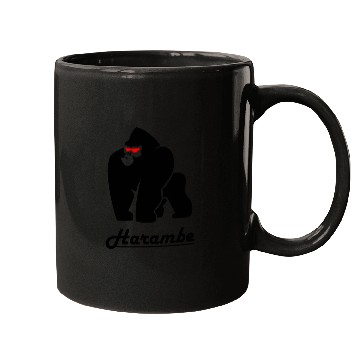 Discover Gorilla Black Mugs
