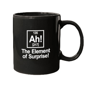 Discover Ah Element Of Surprise Mugs