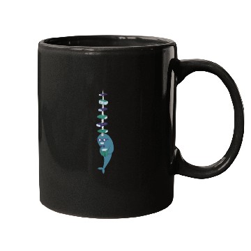 Discover Never Give a Narwhal a Library Card Mugs
