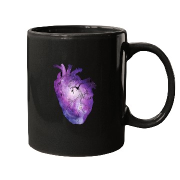 Discover Galaxy Beating Heart Mugs