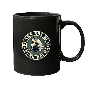 Discover PUNKS NOT DEAD PUNK ROCK - SPECIAL PUNK EDITION Mugs
