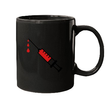 Discover doctor syringe blood hospital Mugs