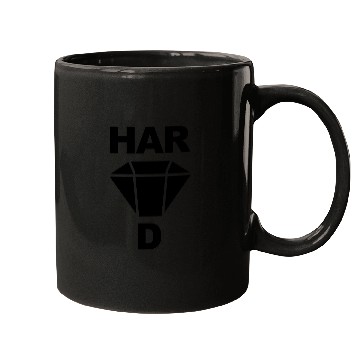 Discover Hard icon diamond Mugs