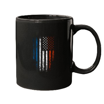 Discover France US Flag Grunge Mugs