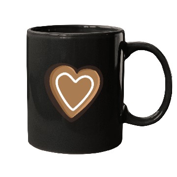 Discover Gingerbread heart Mugs