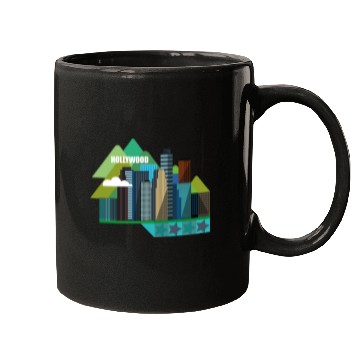 Discover los angeles Mugs
