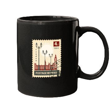 Discover london stamp Mugs
