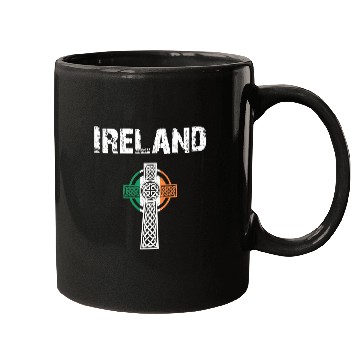 Discover Nation-Design Ireland Cross ZzK Mugs