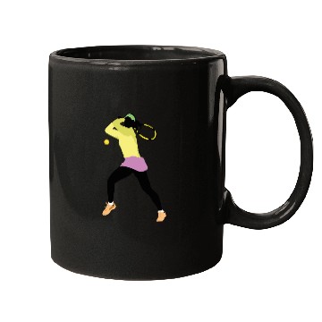 Discover tennis player Mugs