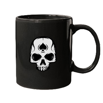 Discover spade skull Mugs