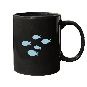 Discover school of fish Mugs