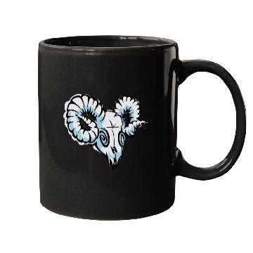 Discover aries skull Mugs