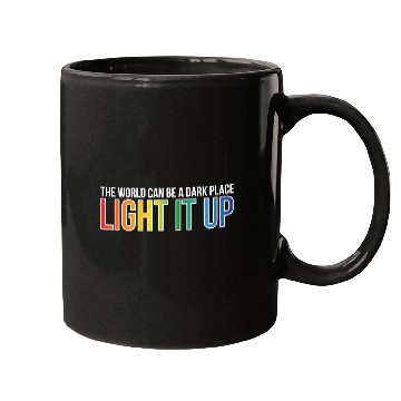 Discover Gay Pride - LGBT Light It Up Mugs