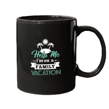 Discover Help Family Vacation Mugs