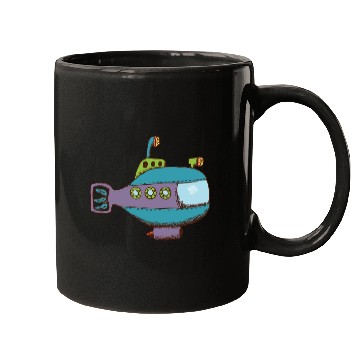 Discover submarine Mugs