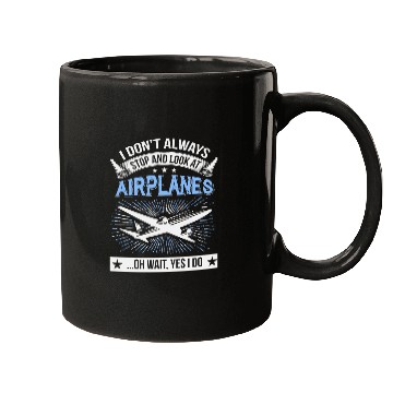 Discover Airplane - Look At Airplanes Mugs