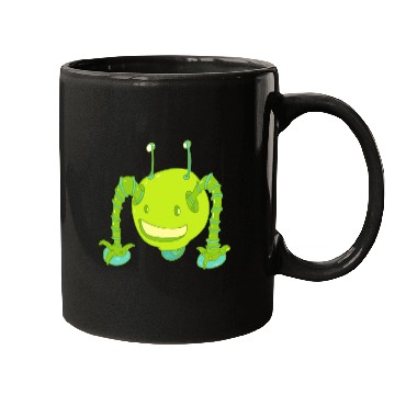 Discover 61 robot 65 png vectorstock 4842445 Mugs