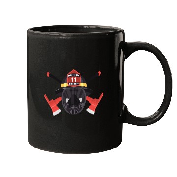 Discover firefighter helmet Mugs
