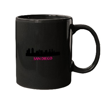 Discover San Diego, California Mugs
