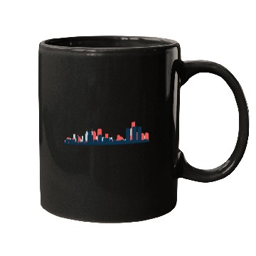 Discover Detroit, Michigan Mugs