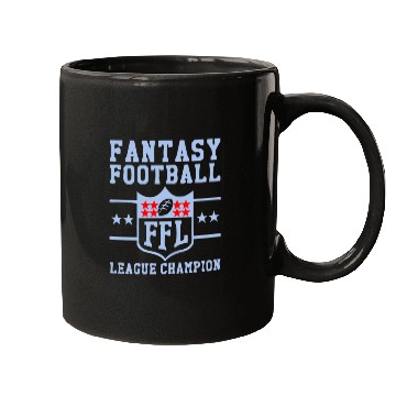 Discover Fantasy Football Trophy League Championship FFL Mugs
