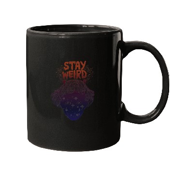 Discover Stay Weird Mugs