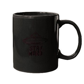 Discover Stay Weird Mugs