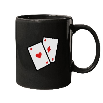 Discover Gambling Poker Cards Mugs