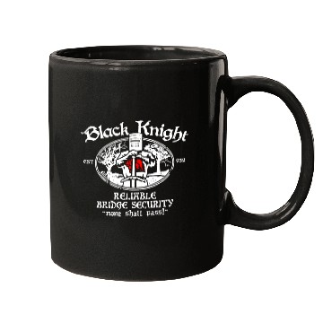 Discover Black knight est 932 reliable bridge security none Mugs