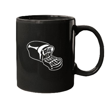 Discover Real Men Bake Bread Mugs