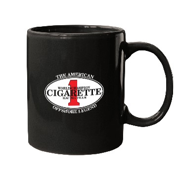 Discover Cigarette Racing Team Mugs