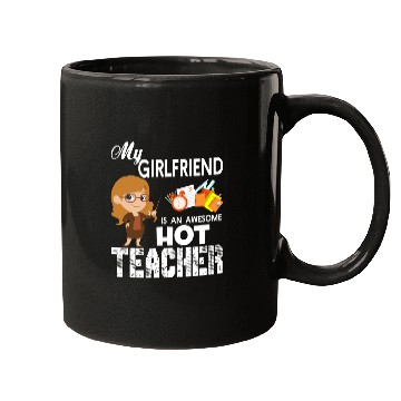 Discover My Girlfriend Is An Awesome Teacher Mugs