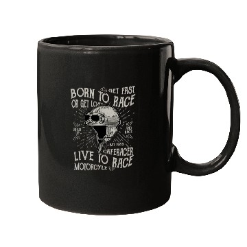 Discover Born to Race Mugs
