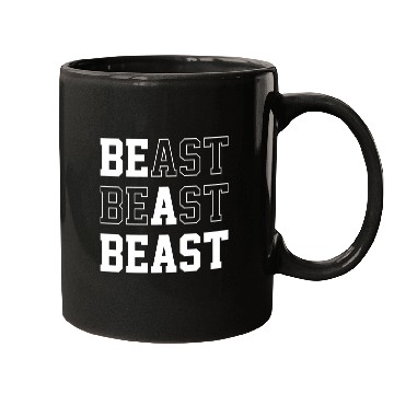 Discover Be A Beast Mugs