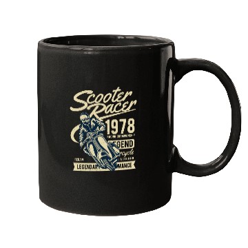 Discover Scooter Racer Mugs