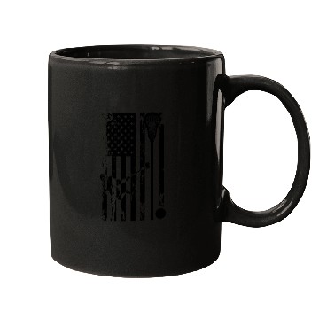 Discover Player Lacrosse Flag Mugs