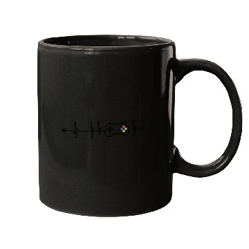Discover Gamer's Heartbeat. GAMER Mugs