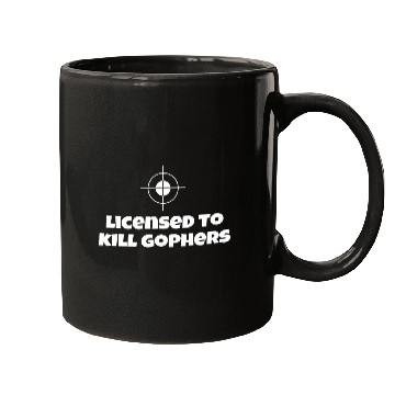 Discover Licensed To Kill Gophers - Caddyshack Mugs