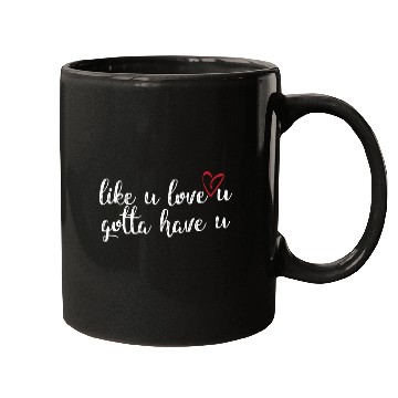 Discover like u love u gotta have u- white Mugs