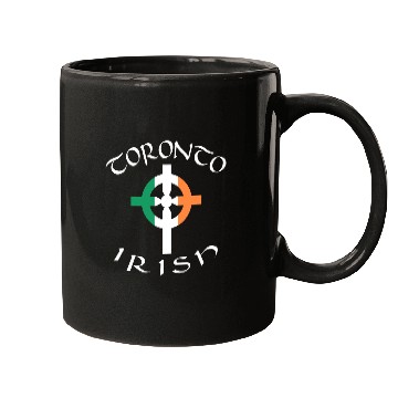 Discover Ireland Canada Pride Celtic Cross Toronto Irish Mugs