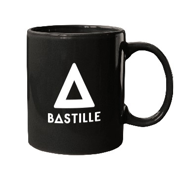 Discover Bastille Rock Band Triangle Logo Mugs