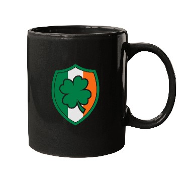 Discover Ireland Flag - Irish - Ire -St Patricks day-Clover Mugs