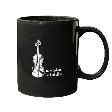 Discover Fiddle Not Violin - Fiddler Gift, Violinist Gift Mugs