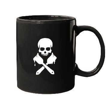 Discover Painter Skull Mugs
