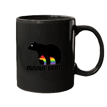 Discover Mama Bear Gay Pride Rainbow LGBT Mugs