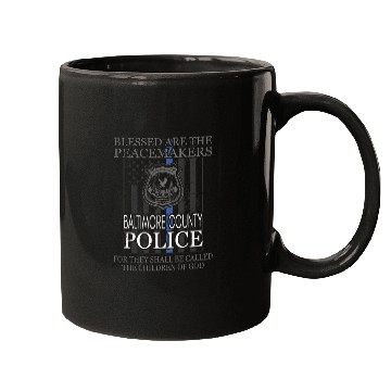 Discover Baltimore County Police Mugs Saint Michael Police Officer Prayer